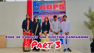 Code of conduct and election campaigning#rdps #education #siwandistrict #siwan 