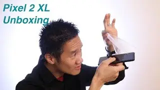Pixel 2 XL unboxing with Nasty Blue Shift Blue Tint!