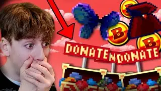 OMG MITÄ DONATEJA!!! 😱💸 (Mä Sain...) | Pixel Worlds Suomi |