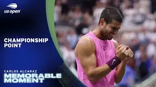 Championship Point | Carlos Alcaraz Wins His Sixth Grand Slam Title | 2025 US Open