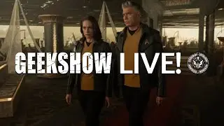 Foolish Mortals! Monkey Man will MAKE YOU WATCH the Geekshow Podcast LIVE! Geek News, yo!