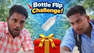 Bottle Flip Challenge: Who Opens the Gift Box