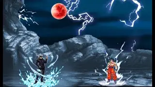 GOJO SATORU VS GOKU ULTRA INSTINCT Epic Battle Jump Force Mugen V10