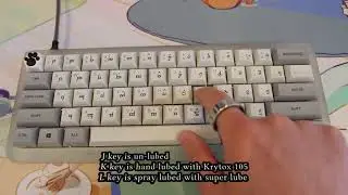 Gateron Black Ink V2 Sound Test-Un Lubed VS Hand Lubed vs Spray Lubed