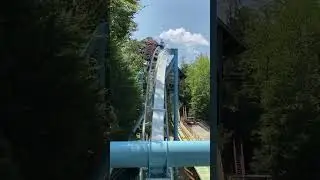 Satisfying Zero-G Roll #rollercoaster #themepark #amusementpark #thrillride #coaster #ride #fun #bgw