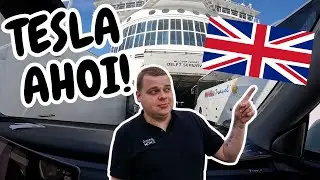 Mit dem Tesla nach ENGLAND // Fähre, Supercharging und Reisetipps