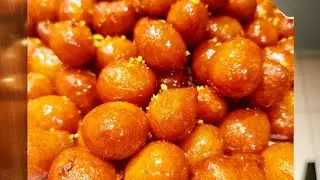العوامة اللقيمات الأصلية مثل المحلات 😍 مقرمشة وخفيفة وسهلة للمبتدئين #العوامة #اللقيمات #sweet  
