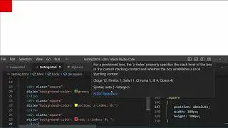 How to change the order of overlapping elements using z-index?