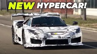 2025 Ferrari Hypercar Prototype on the road - FIRST FOOTAGE!