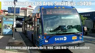 ᴴᴰ⁶⁰ 2016 NovaBus LFS Artic #5439 (All Schemes-Through The Years)