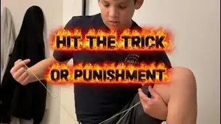 Yoyo challenge but if I miss I get punished 