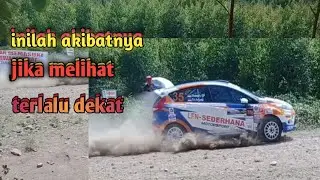 Inilah akibatnya jika melihat relly terlalu dekat