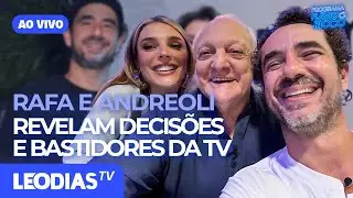 RAFA BRITES E FELIPE ANDREOLI REVELAM OS BASTIDORES DO POWER COUPLE E A SA&Iacute;DA DA GLOBO! | LeoDias TV