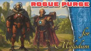 Kitbash and Freehand Rogue Purge Maladum Harvey