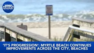 Myrtle Beach working on new improvements to Futrell Park, replacing dune walkovers
