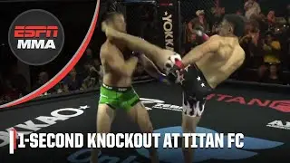 Titan FC&rsquo;s Luis Hernandez wins with 1-second head-kick KO | ESPN MMA