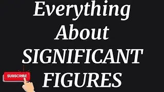 Significant figures (M.Sc. CHEMISTRY)
