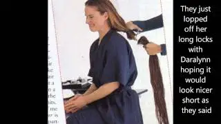 Daralynn Berg's calf length hair and the article 