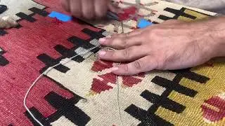 Antique Turkish Kilim Repair Kosker Traditional Rug Repair 212 300 3348