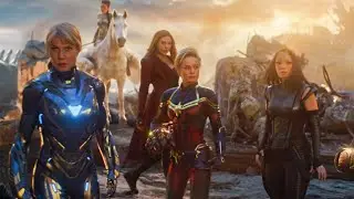 Female Avengers Unite Scene [Hindi] - Avengers 4 Endgame 2019 - 4K Movie Clip