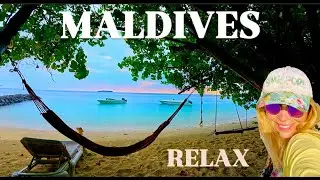 🔴LIVE Maldives Beach Vibes &ndash; Ocean Waves, Hammock Chill & Dreamy Swings for Pure Relaxation