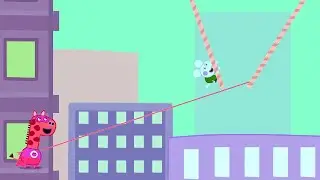 Thank you super Stretchy Hero! - Peppa Pig(Sponsored by:Gamavision Csupo effects)