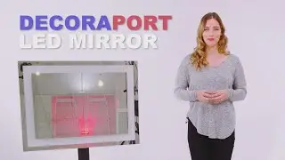 Decoraport LED Mirror, Lights up your true beauty!