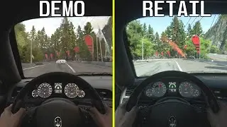 Driveclub Gamescom 2013 Demo vs Retail PS4 Graphics Comparison