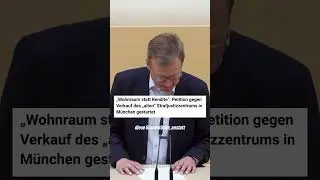 🛑 Stoppt den Verkauf des Strafjustizzentrums in M&uuml;nchen! Wohnraum schaffen! Christian Hierneis