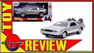 Back to the Future 2 DeLorean Time Machine - Jada Toys Hollywood Rides