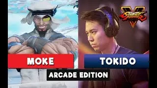 Moke [Rashid] vs Tokido [Akuma] - Great Matches! Street Fighter V Arcade Edition