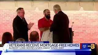 Two combat-wounded veterans receive mortgage-free homes at Fort Gregg-Adams