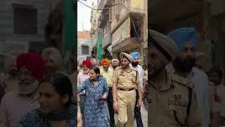 Amritsar&rsquo;s DC And Commissioner Survey Market of Amritsar 🚨‼️ #amritsarislive