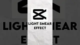 How To Add Light Smear Effect In Capcut||#bharateditz #shorts