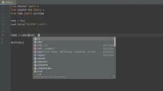 Python digital clock project | asmr programming 2024 | python tkinter | for beginners 😚| Nadush bro
