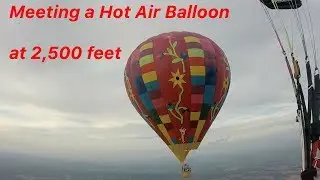 Hot Air Balloon at 2,500 feet