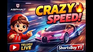 🔴LIVE Nitro + Drift Madness 😍🚗 | Asphalt Legends Telugu LIVE