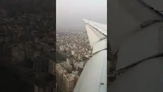 Flight Landing in Dhaka | Stunning City Aerial Views | Global 360 Xplore