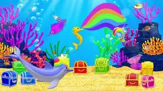 🐠 Under the Sea Dance Party! Ocean Animals Song for Kids | Movement & Marine Life Learning