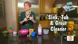 THE QUEEN OF CLEAN: Sink, tub & grout cleaner