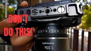 Avoid This Mistake With The Sirui 20mm T1.8 Anamorphic AF Lens (Sony FX30)