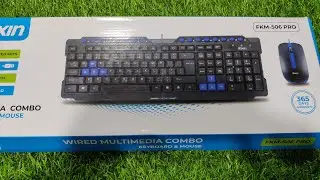 Foxin FKM-506 PRO Multimedia Wired Keyboard & mouse for just ₹500 1 year warranty 9841476808 #viral