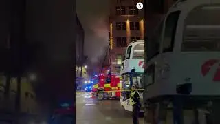 Major fire breaks out in Glasgow's city centre