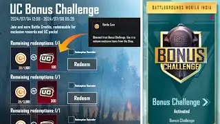 Uc Bonus Challenge Event in BGMI | How to Get Battle Coins | How to Play Bonus Challenge Matches