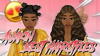 TOP 10 BEST HAIRSTYLES ON AVAKIN LIFE 💇🏽‍♀️ + hair names