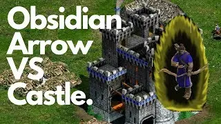 Castle taken down by Crossbow? Obsidian Arrow masterclass