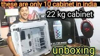 THERMALTAKE VIEW 71 TG SNOW WHITE Gaming Cabinet Unboxing & Review in Hindi