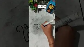 SUECA dengan aksara Bali #tulisan #aksara #aksarabali #calligraphy