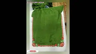 latest Embroidery design cutwork suit