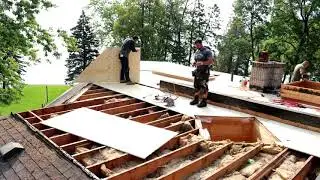 Burlington Lakeshore Luxury Home Roof Plywood Replacement - Skyluxe Roofing